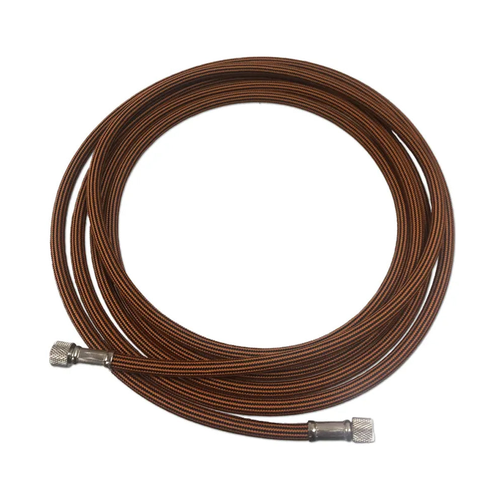 Sparmax 3.0M Rubber Braided Airbrush Hose - 1/8 BSP - 1/8 BSP