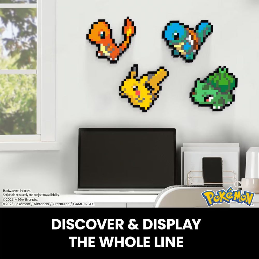 MEGA Pokémon - Pikachu Pixel Art Age 13+ 400pcs