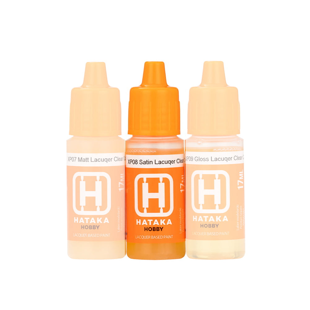 Hataka XP08 Satin Lacquer Clear Coat 17ml