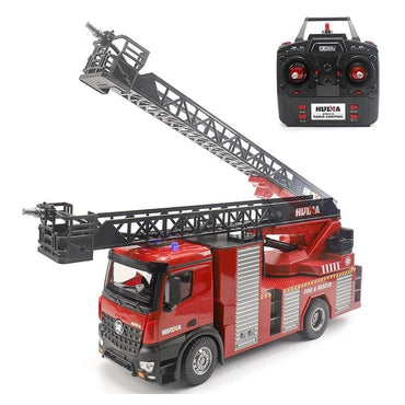 HuiNa RC Fire Engine Truck with Ladder & Hose Water Spray 1:14 CY1561