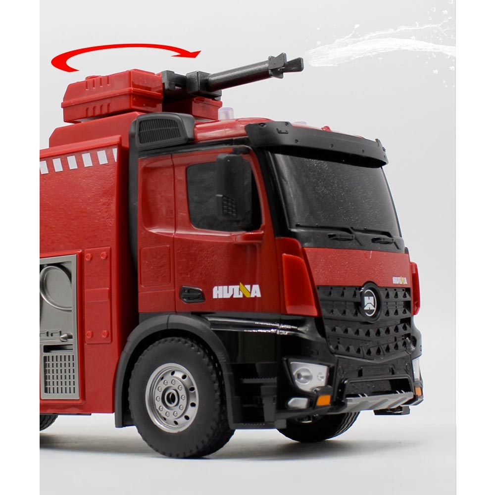 HuiNa RC Fire Engine Truck with High Pressure Water Jet 1:14 CY1562