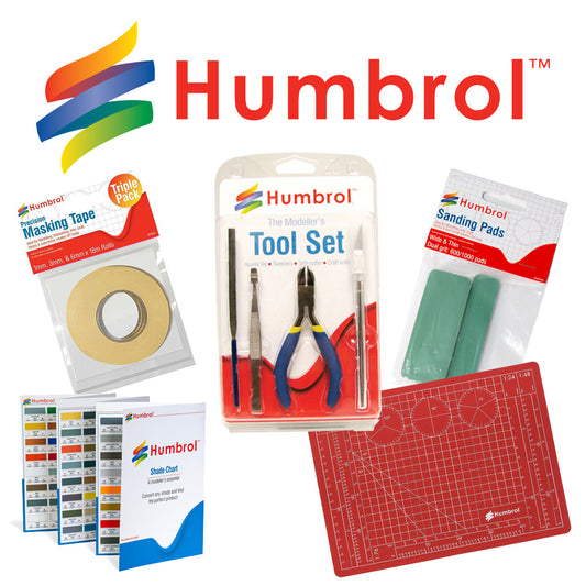 Humbrol Model Kit Starter Set Tools Bundle