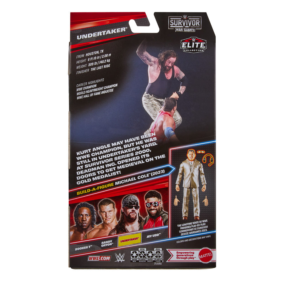 WWE Elite Collection PLE: Undertaker 6" Figure Mattel JHX84