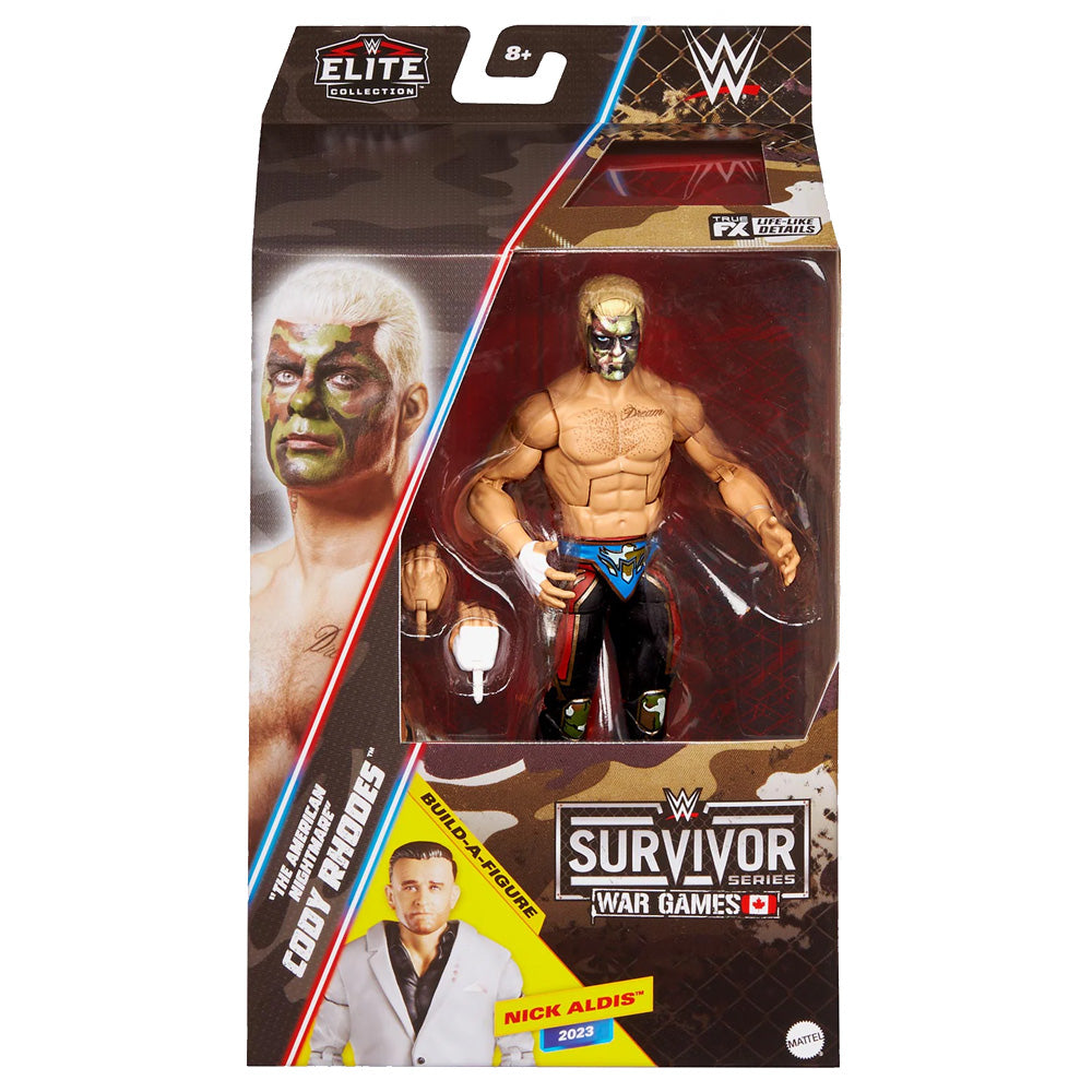WWE Elite: Survivor Series War Games - Cody Rhodes 6" Figure Mattel JCJ59