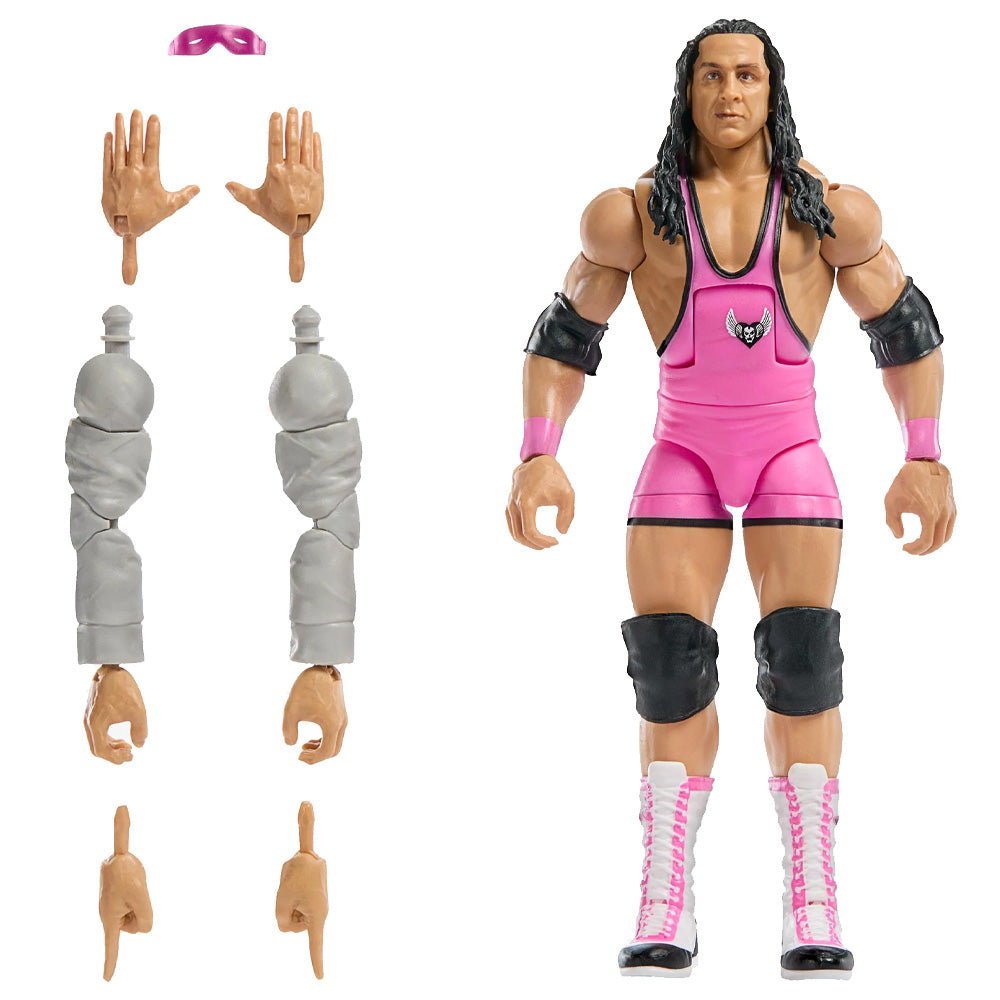 WWE Elite: Survivor Series War Games - Bret Hart 6" Figure Mattel JCJ62