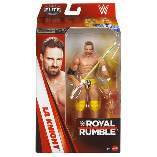 WWE Elite: Royal Rumble - LA Knight 6" Wrestling Figure Mattel JHX71