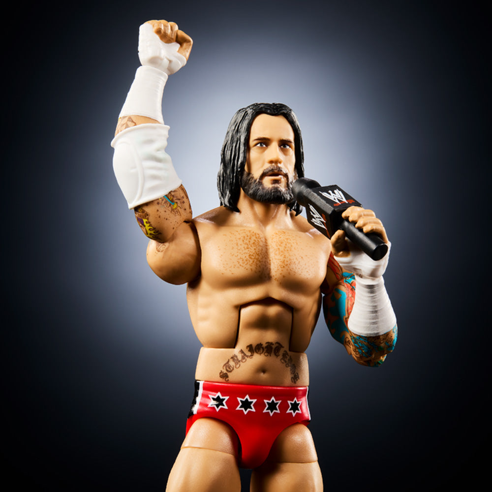 WWE Elite: Royal Rumble - CM Punk 6" Wrestling Figure Mattel JHX72