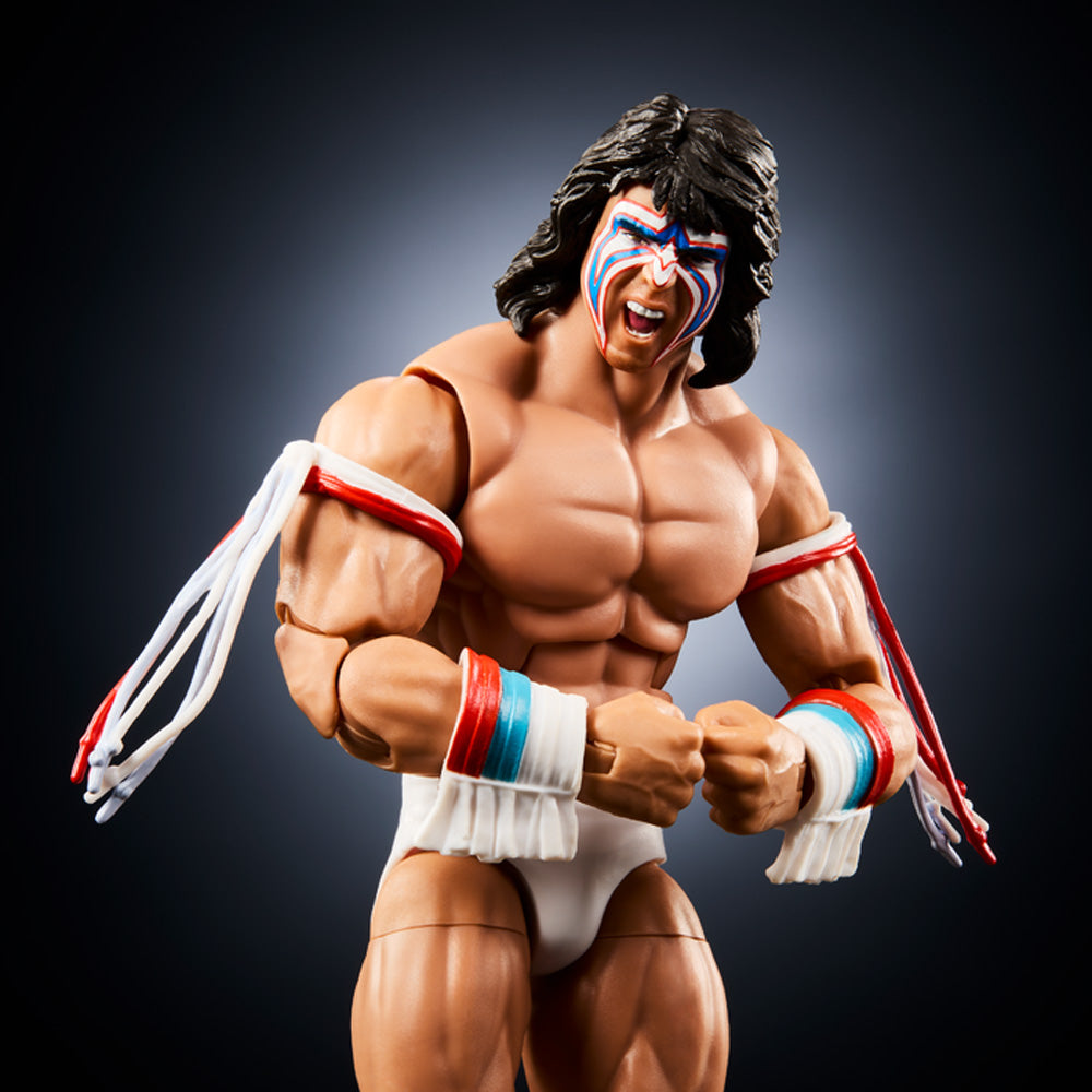 WWE Elite: Royal Rumble - Ultimate Warrior 6" Wrestling Figure Mattel JHX73