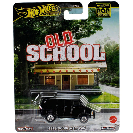 Hot Wheels Pop Culture: Old School 1979 Dodge RAM Van HVJ38
