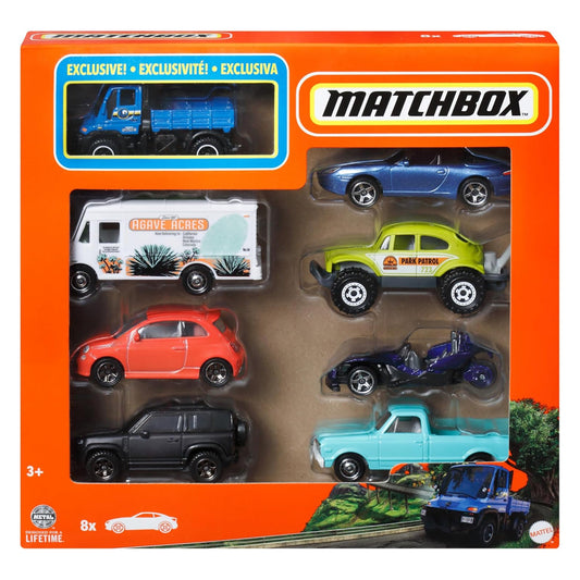 Matchbox 8-Pack 1:64 Diecast Vehicle Assortment