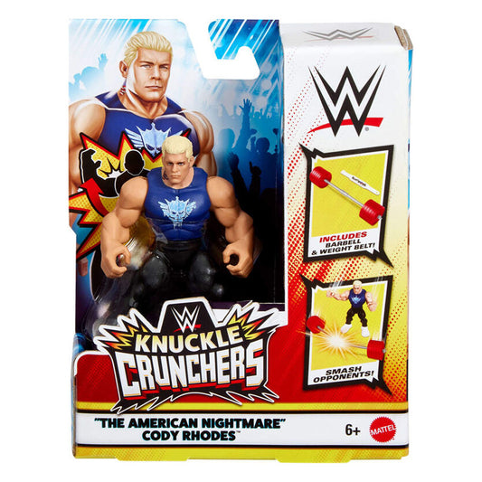 WWE Knuckle Crunchers: 'The American Nightmare' Cody Rhodes 3.25" Figure JCH71