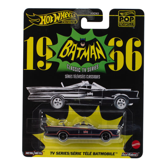 Hot Wheels Premium - Pop Culture: Batman - 1966 TV Series Batmobile JBL83