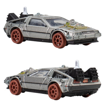Hot Wheels Premium - Pop Culture: BTTF Part III Time Machine DeLorean JBL76
