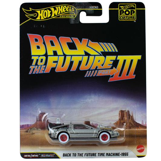 Hot Wheels Premium - Pop Culture: BTTF Part III Time Machine JHW94