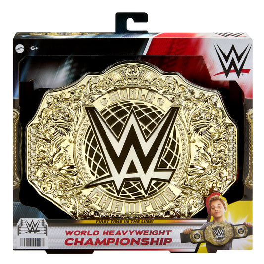 WWE World Heavyweight Championship Title Belt Toy Mattel HYJ35