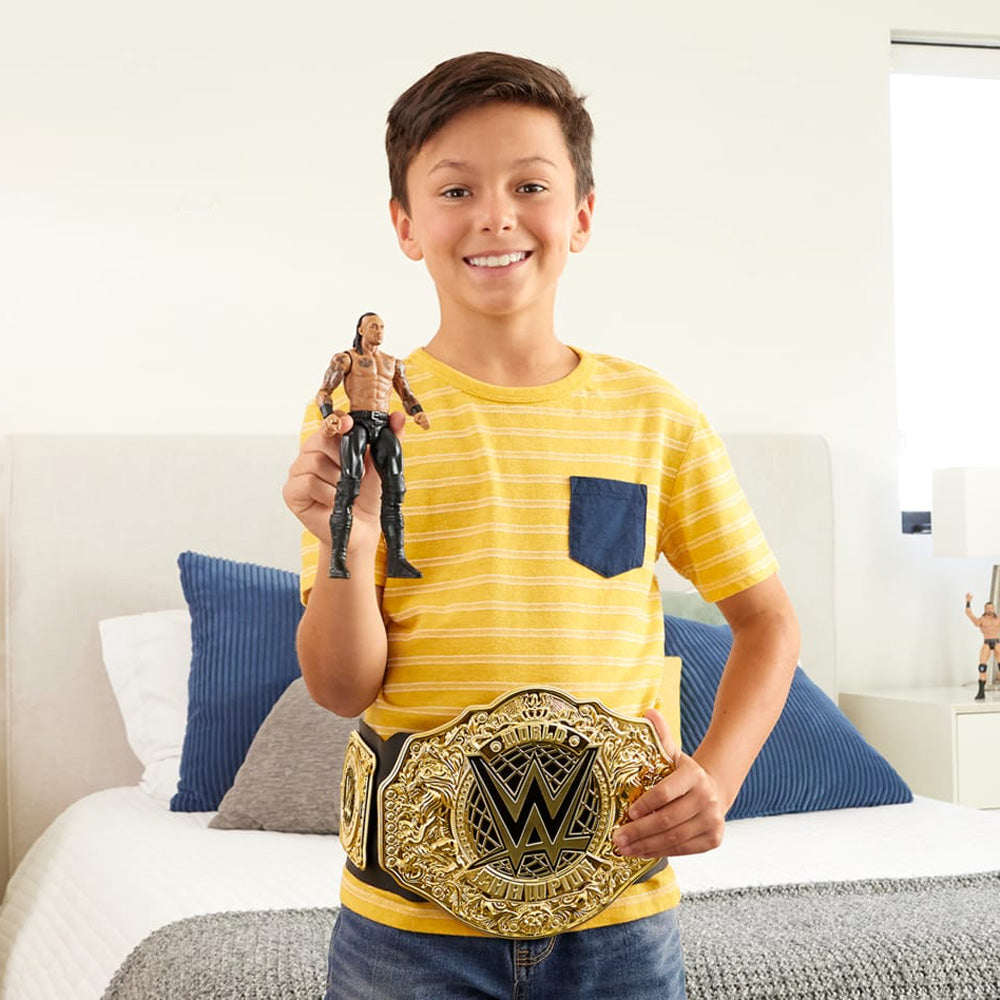 WWE World Heavyweight Championship Title Belt Toy Mattel HYJ35