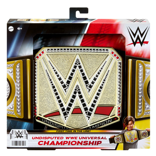 WWE Undisputed Universal Championship Title Belt Toy Mattel HYJ35