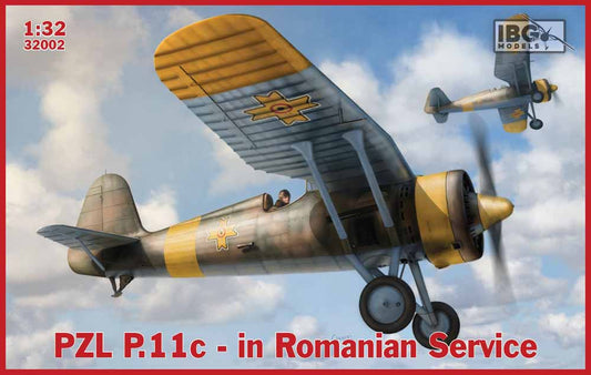 IBG Models 32002 PZL P.11c 1:32 Aircraft Model Kit