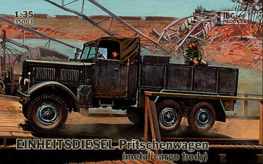 IBG Models 35003 Einheitsdiesel Pritschenwagen 1:35 Military Vehicle Model Kit