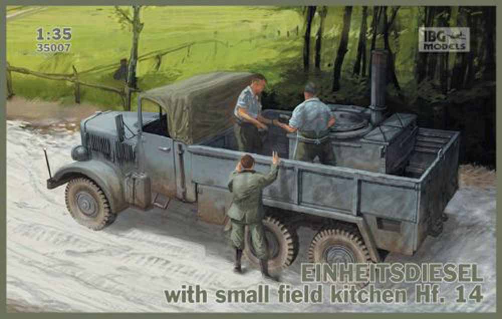 IBG Models 35007 Einheitsdiesel 1:35 Military Vehicle Model Kit