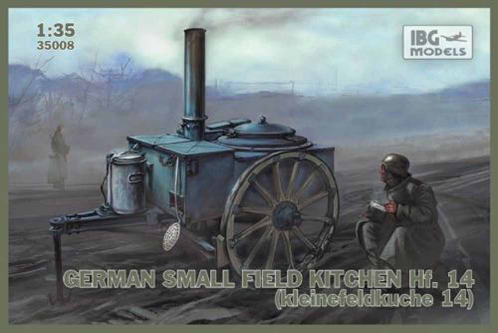 IBG Models 35008 Small Field Kitchen Hf. 14 1:35 Military Vehicle Model Kit