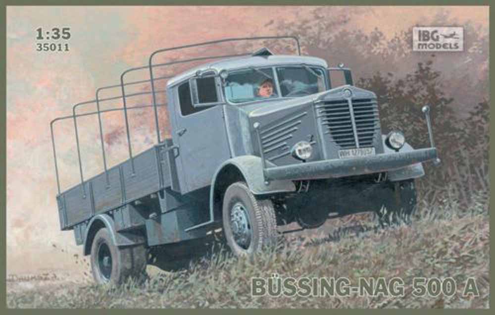 IBG Models 35011 Bussing-NAG 500 A 1:35 Military Vehicle Model Kit