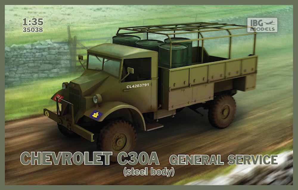 IBG Models 35038 Chevrolet C30A General service 1:35 Military Vehicle Model Kit