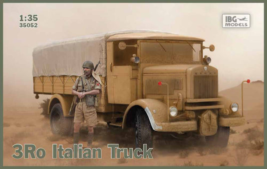 IBG Models 35052 3Ro Italian Truck 1:35 Military Vehicle Model Kit