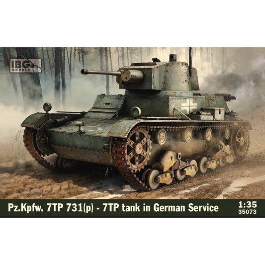 IBG 35073 Pz.Kpfw. 7TP 731(p) - 7TP Tank 1:35 Model Kit