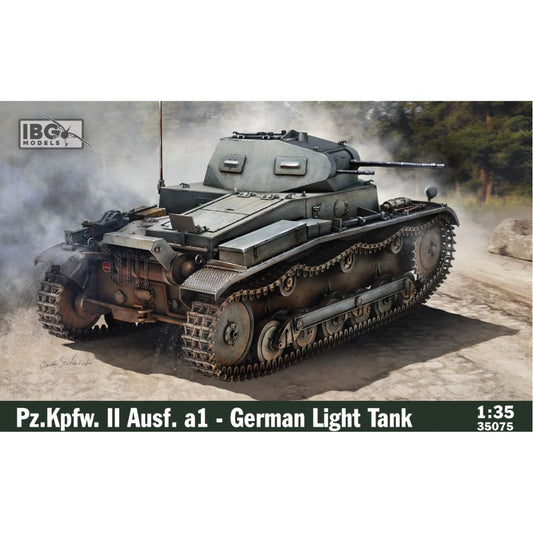 IBG 35075 Pz.Kpfw.II Ausf.a1 German Light Tank 1:35 Model Kit
