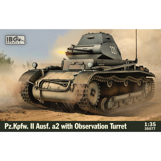 IBG 35077 Pz.Kpfw.II Ausf. A2 w/Observation Turret 1:35 Model Kit
