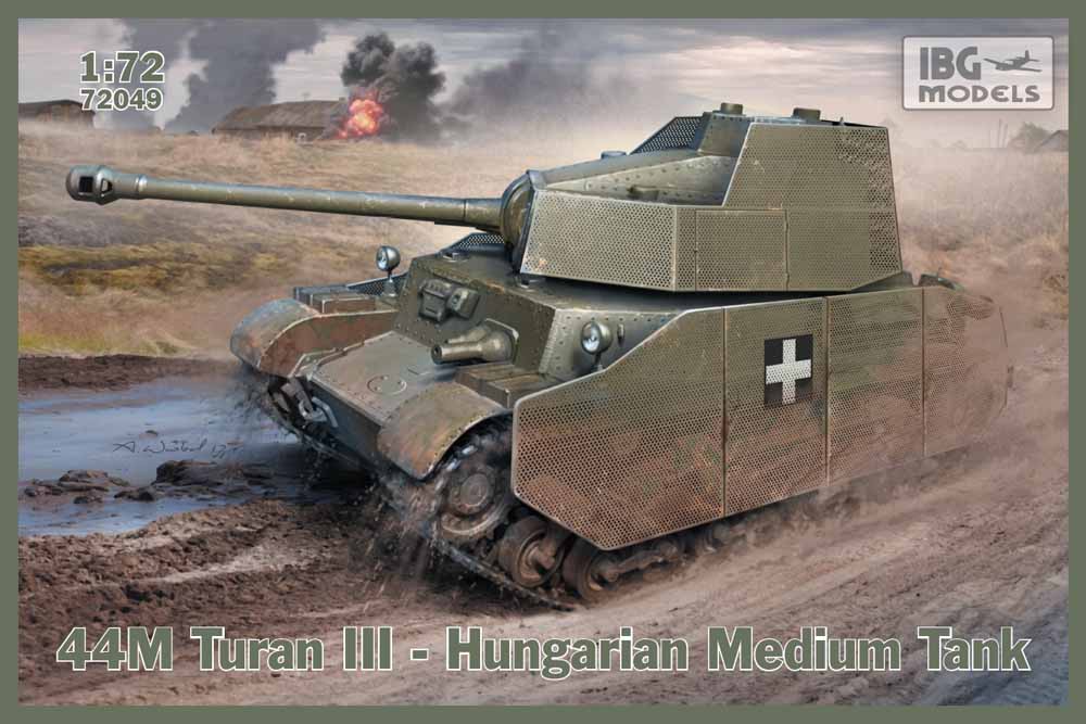 IBG Models 72049 44M Turan III 1:72 Military Vehicle Model Kit