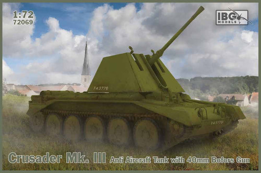IBG Models 72069 Crusader Mk. III 1:72 Military Vehicle Model Kit