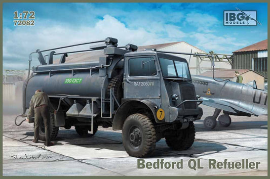 IBG Models 72082 Bedford QL Refueller 1:72 Military Vehicle Model Kit