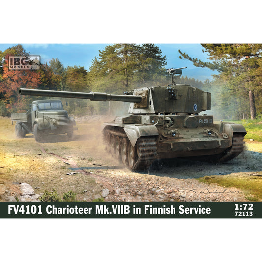 IBG 72113 FV4101 Charioteer Mk.VIIB Finnish Service 1:72 Model Kit