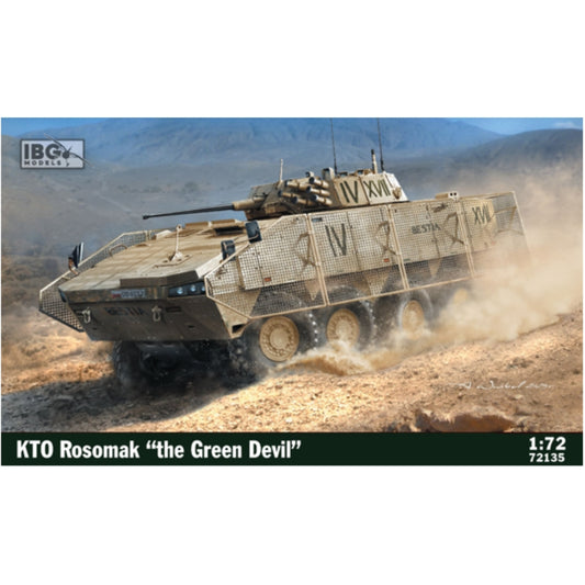 IBG Models 72135 KTO Rosomak "The Green Devil" APC 1:72 Model Kit