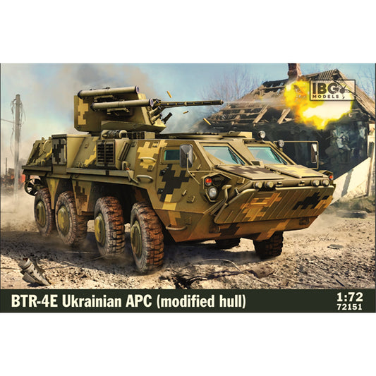 IBG 72151 BTR-4E Ukrainian APC (Modified Hull) 1:72 Model Kit