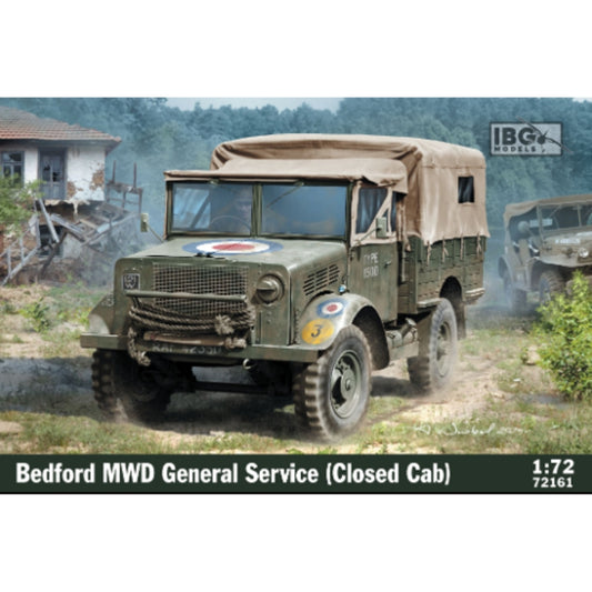 IBG Models 72161 Bedford MWD General Service Closed Cab Late Prod 1:72 Model Kit