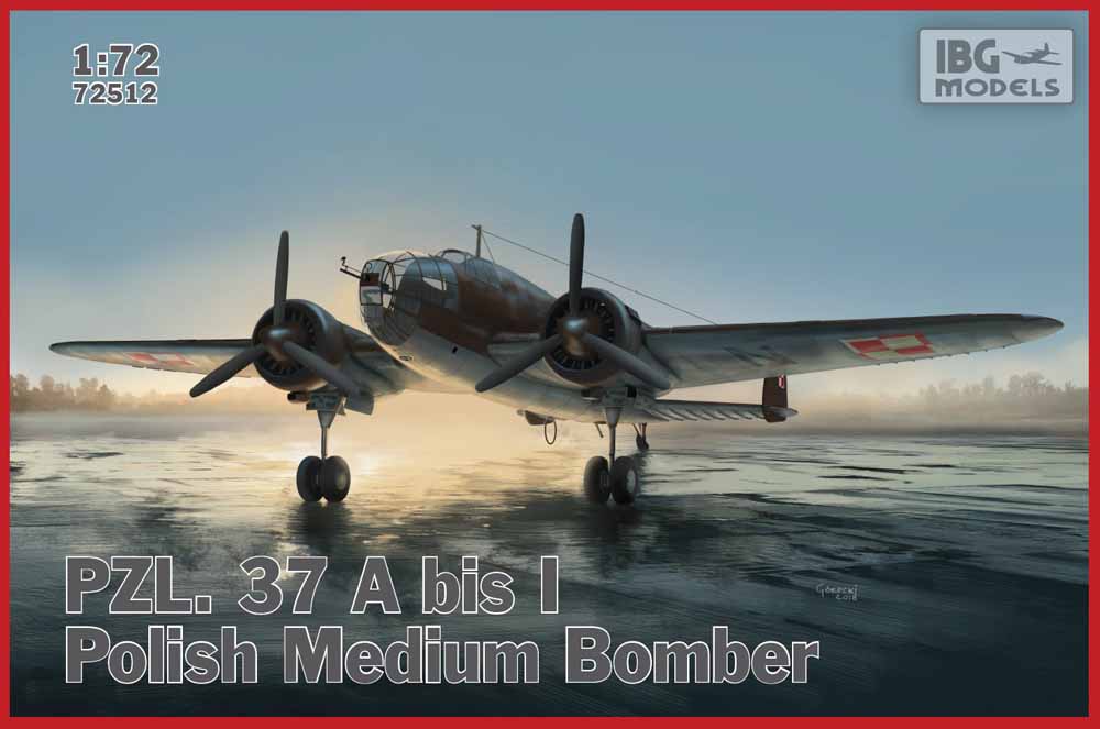 IBG Models 72512 PZL. 37 A bis I 1:72 Aircraft Model Kit