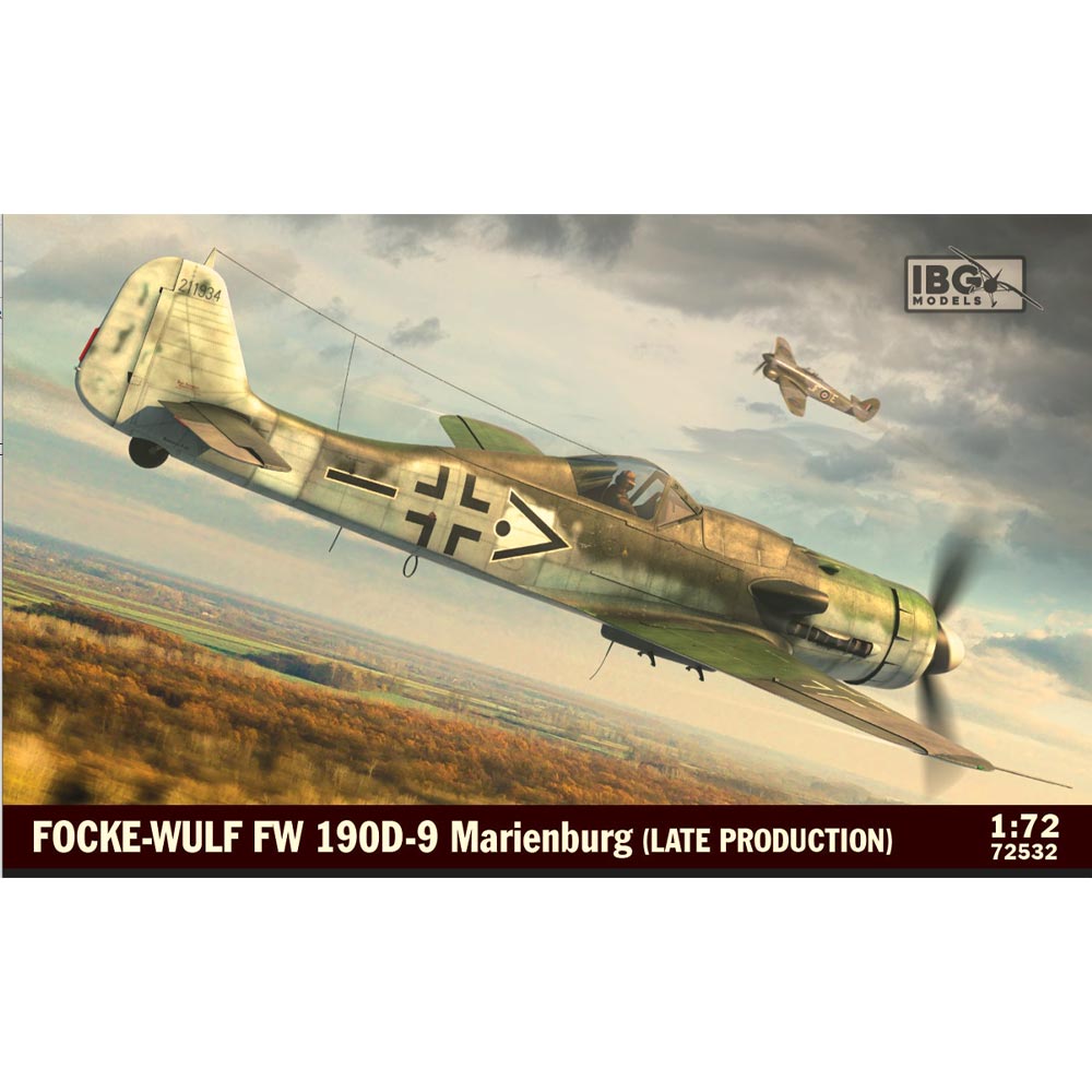 IBG 72532 Focke-Wulf FW 190D-9 Marienburg Late Prod. 1:72 Plastic Model Kit