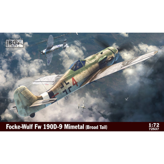 IBG 72537 Focke-Wulf Fw 190D-9 Mimetal (Broad Tail) 1:72 Model Kit