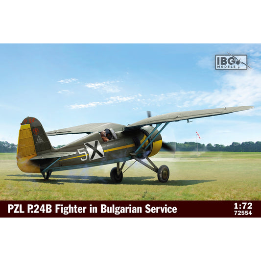 IBG 72554 PZL P.24B Fighter in Bulgarian Service 1:72 Model Kit