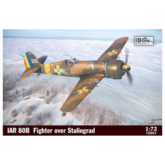 IBG 72567 IAR.80B Romanian Fighter Over Stalingrad 1:72 Model Kit