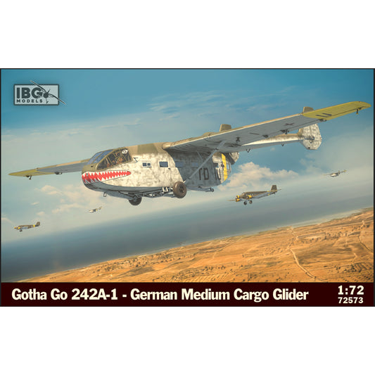 IBG Models 72573 Gotha Go 242A-1 German Medium Cargo Glider 1:72 Model Kit