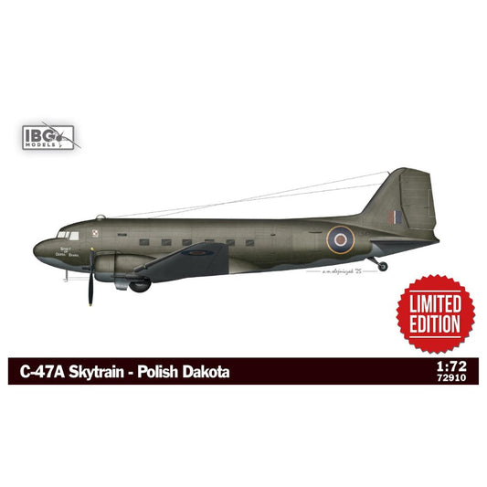 IBG 72910 C-47A Skytrain Polish Dakota 1:72 Model Kit