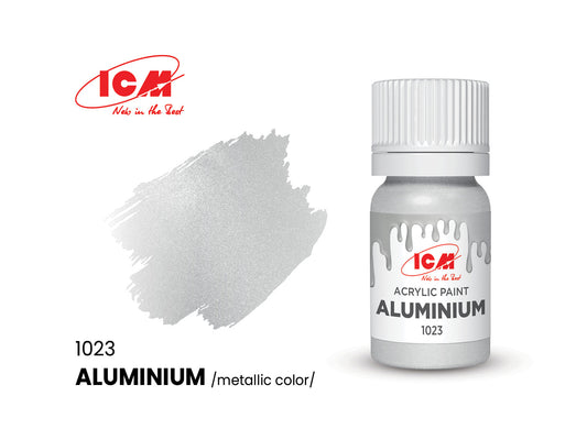 ICM 1023 Aluminium 12ml Acrylic Paint