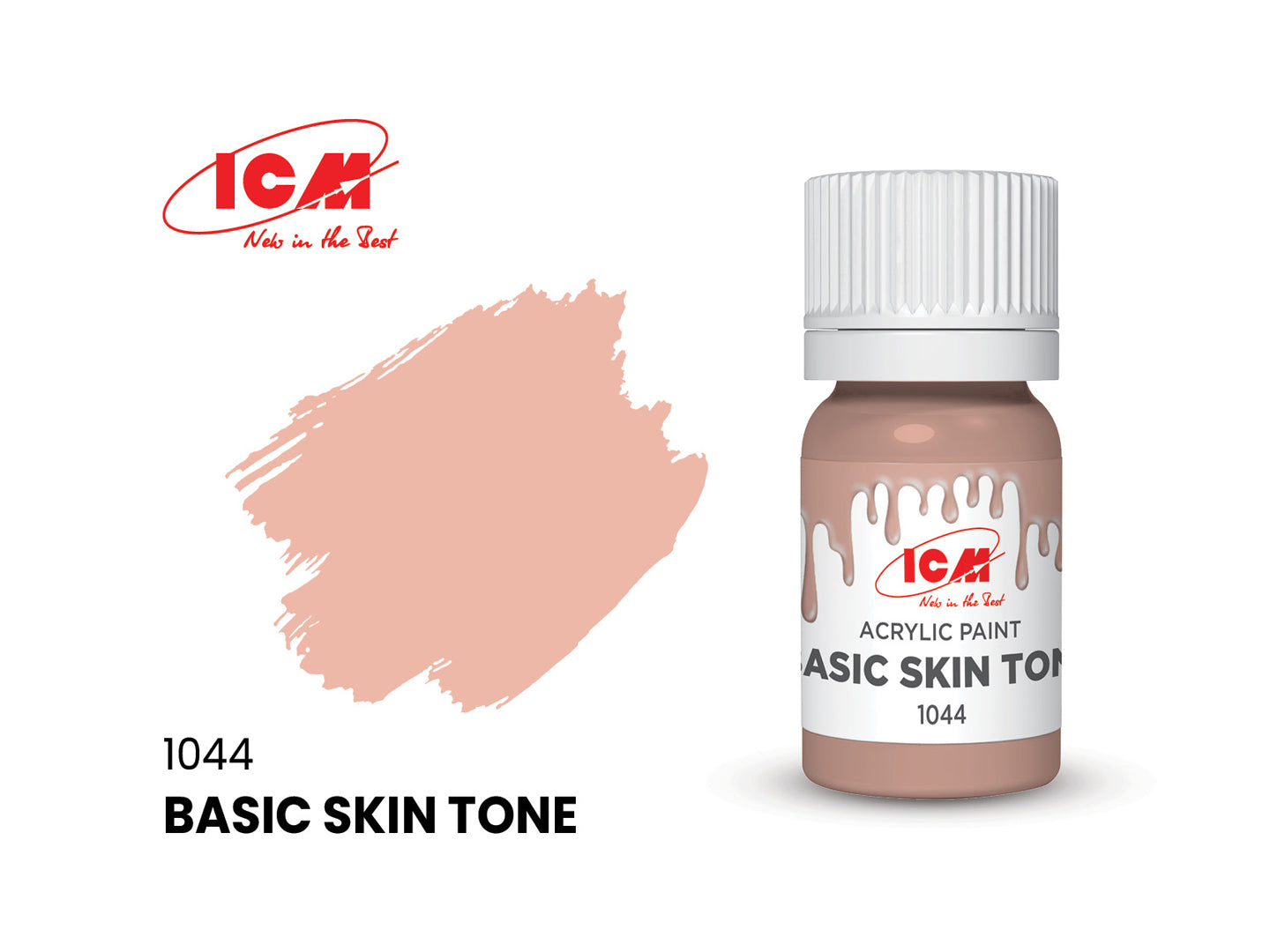 ICM 1044 Basic Skin Tone 12ml Acrylic Paint