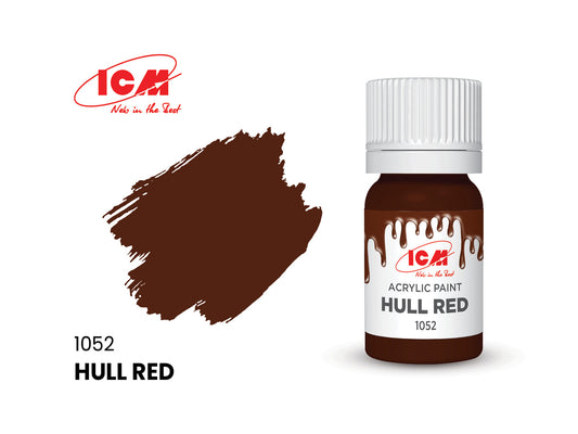 ICM 1052 Hull Red 12ml Acrylic Paint