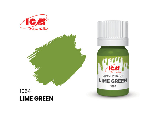 ICM 1064 Lime Green 12ml Acrylic Paint