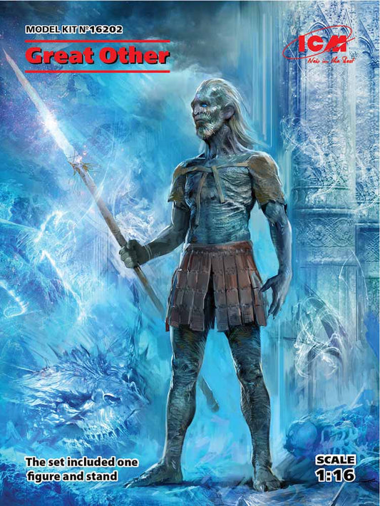 ICM 16202 Great Other - Game of Thrones White Walker 1:16 Figure Model Kit
